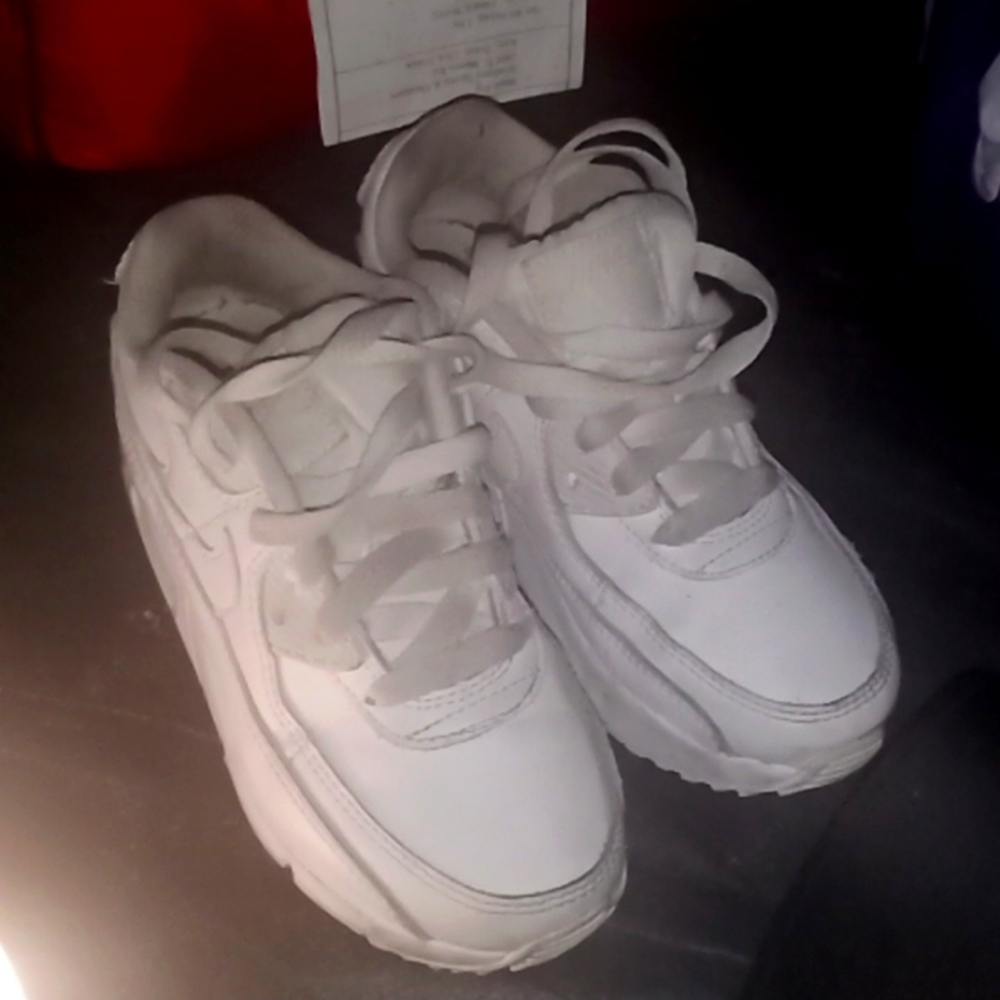 COPY - Nike Air Max 90 LTR white on white Size 13c Retail for $90